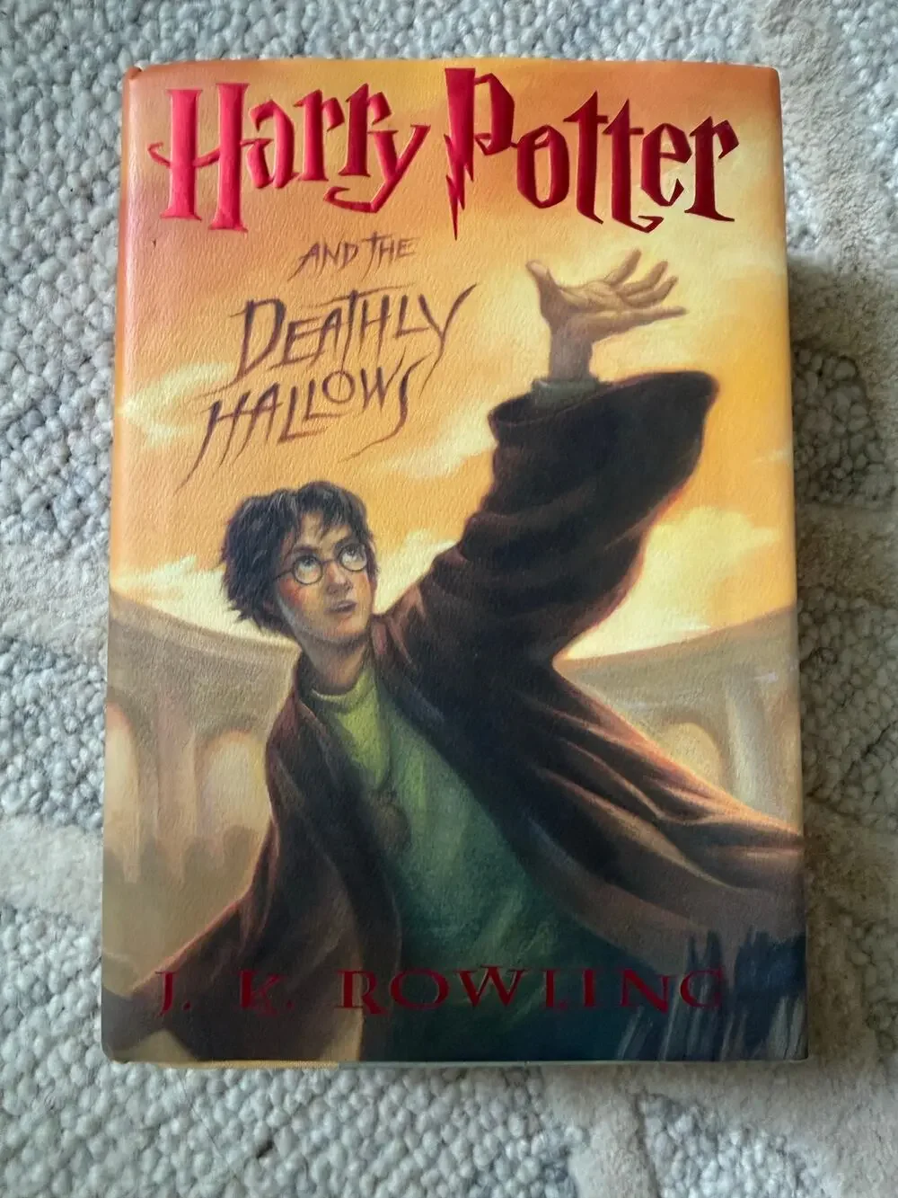 Harry Potter Deathly Hallows First Edition First Printing Hardcover 2007